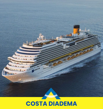 Cruzeiro Costa Diadema 2027 I Ilhabela e Itajaí