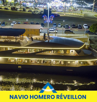 Navio HOMERO I Barra Bonita I Réveillon 2027